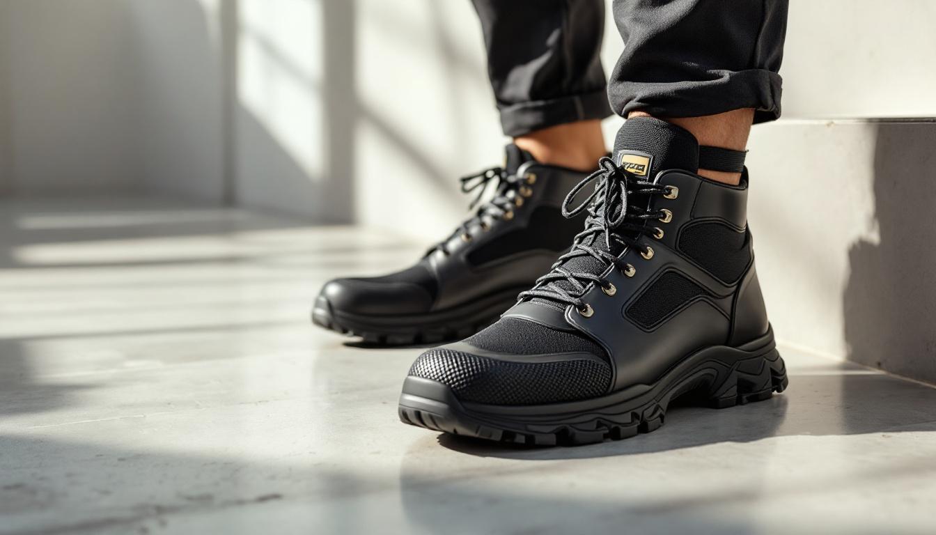 découvrez nos chaussures de sécurité innovantes alliant confort, protection et technologie avancée pour vos vêtements de travail. idéales pour toutes les conditions professionnelles.