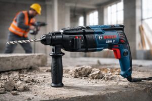 découvrez notre test complet du perforateur bosch gbh 2, l'outil mythique de la gamme blue, reconnu pour sa performance et sa robustesse sur les chantiers.