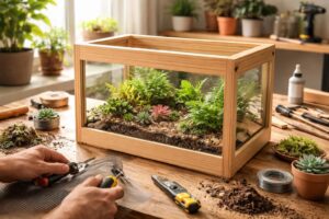 découvrez comment fabriquer un terrarium en bois élégant et naturel pour sublimer votre intérieur grâce à notre guide diy facile à suivre.