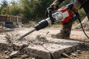 découvrez le marteau démolisseur einhell, l'outil idéal pour casser vos dalles béton rapidement et efficacement sans vous ruiner. puissance et prix abordable garantis.
