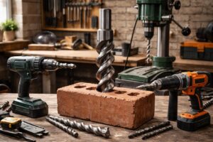 découvrez comment choisir le trépan brique adapté pour percer de gros diamètres efficacement et en toute sécurité.