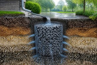 découvrez comment comprendre et utiliser le schéma d'un puits perdu pour optimiser la gestion des eaux pluviales et prévenir les inondations.