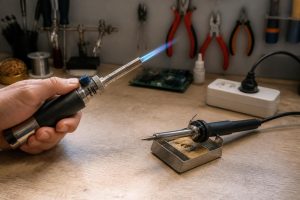 découvrez les avantages du fer à souder à gaz par rapport au modèle électrique, pour une soudure plus rapide, flexible et pratique, idéale pour vos travaux de bricolage et professionnels.
